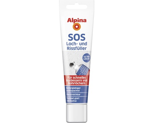Alpina SOS Gaten- en Scheurvuller Wit 100 ml
