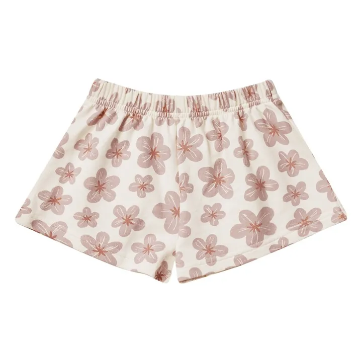 Rylee + Cru Short à Fleurs | Ecru