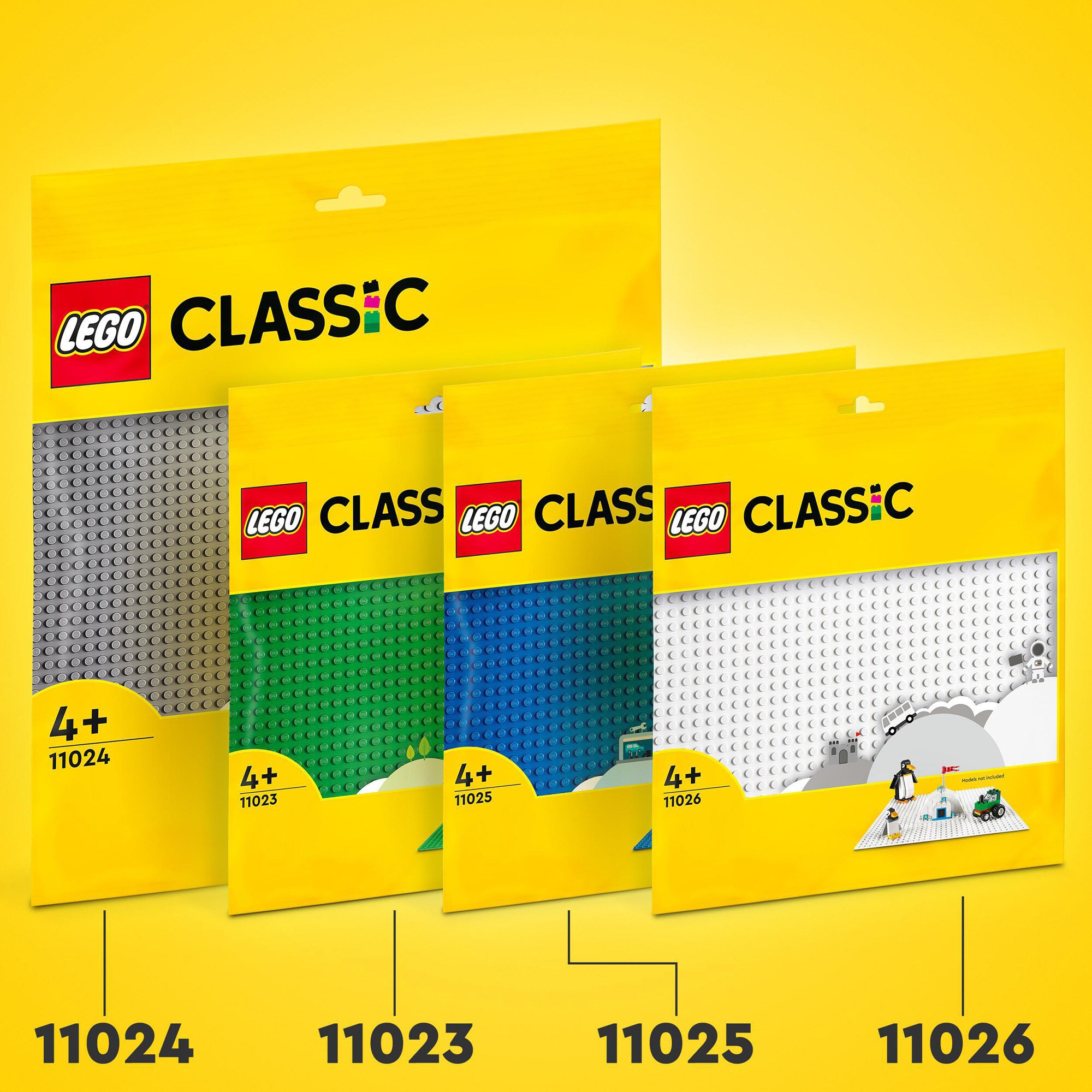 LEGO Konstruktionsspielzeug Classic Grüne Bauplatte