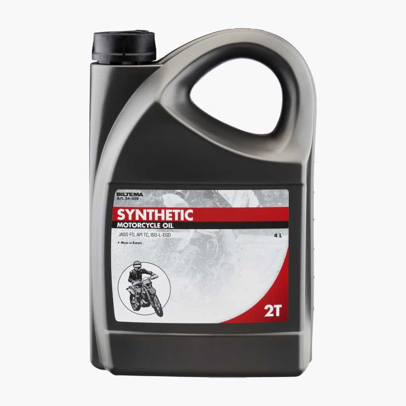 Totaktsolje, syntetisk, 4 liter