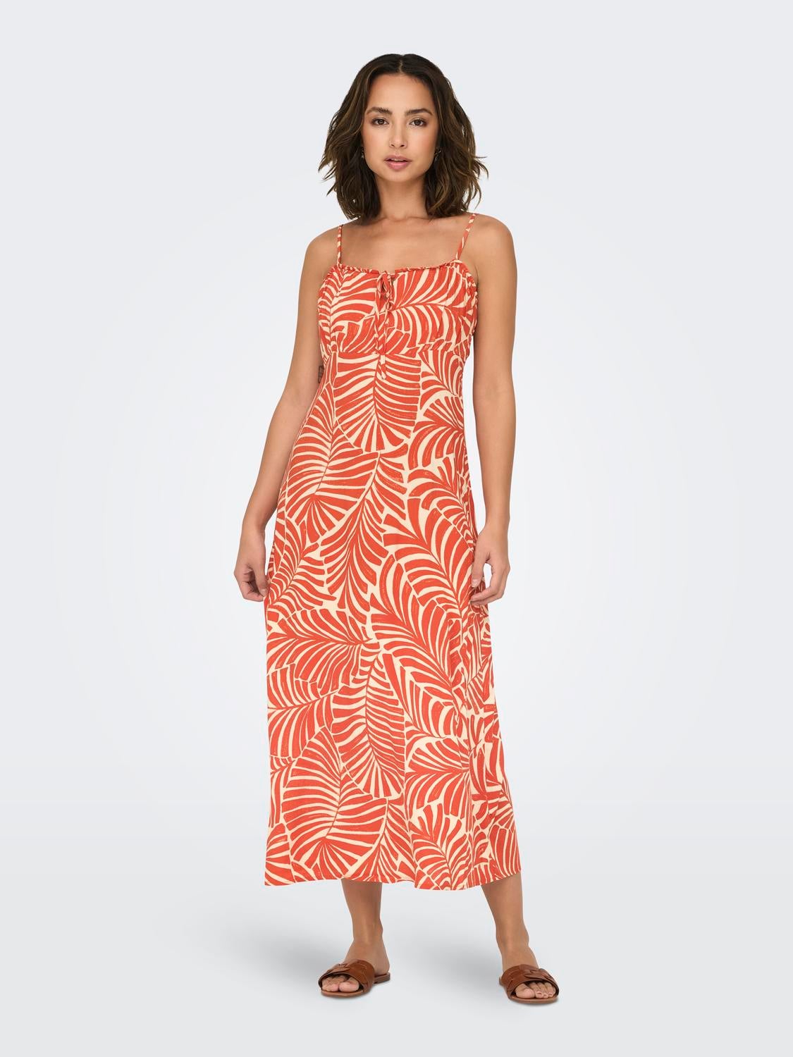ONLNELLY Midikleid Pureed Pumpkin