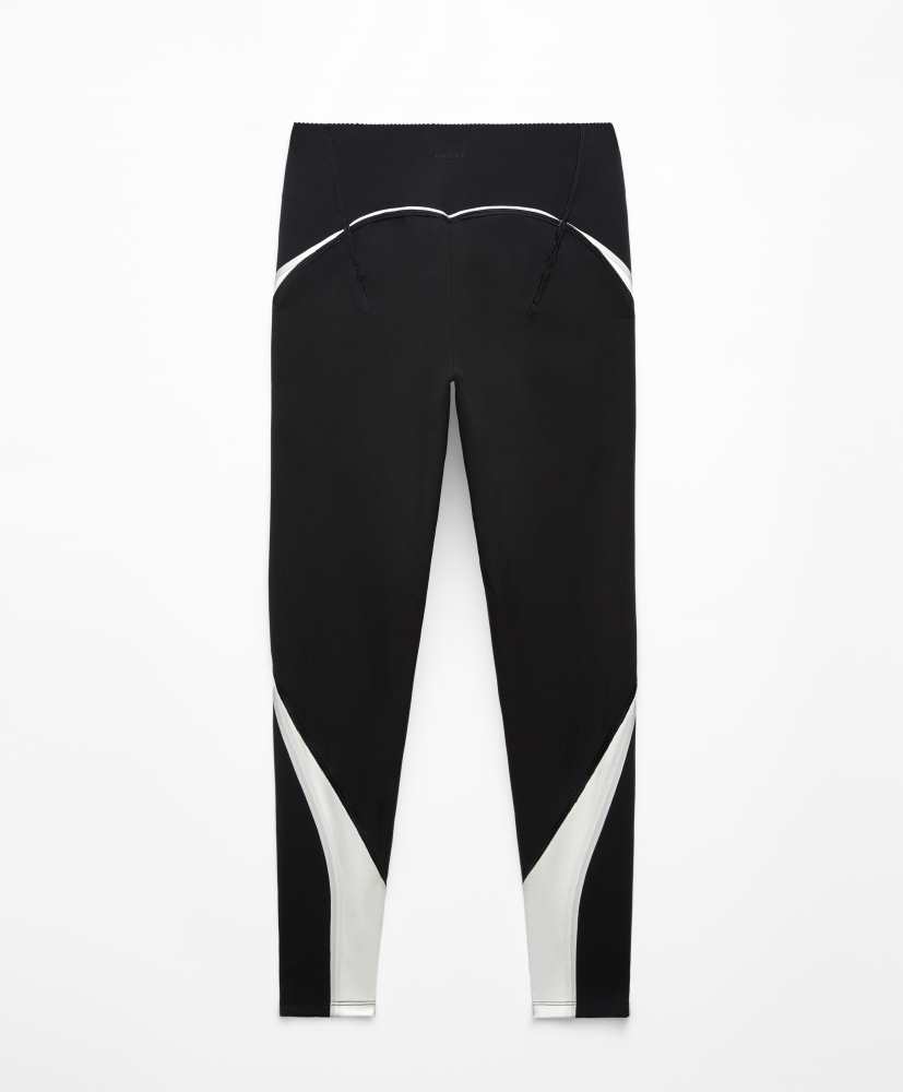 Leggings de compressão com elevação no tornozelo de 65 cm