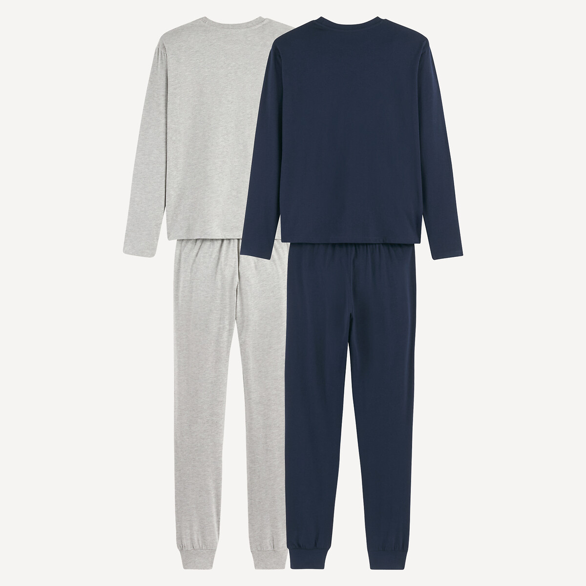 COLEÇÃO LA REDOUTE<br>Conjunto de 2 pijamas de algodão jersey