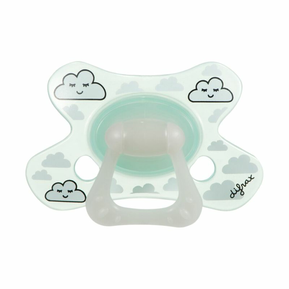 Difrax Fopspeen Natural 6+ mnd Glow In The Dark