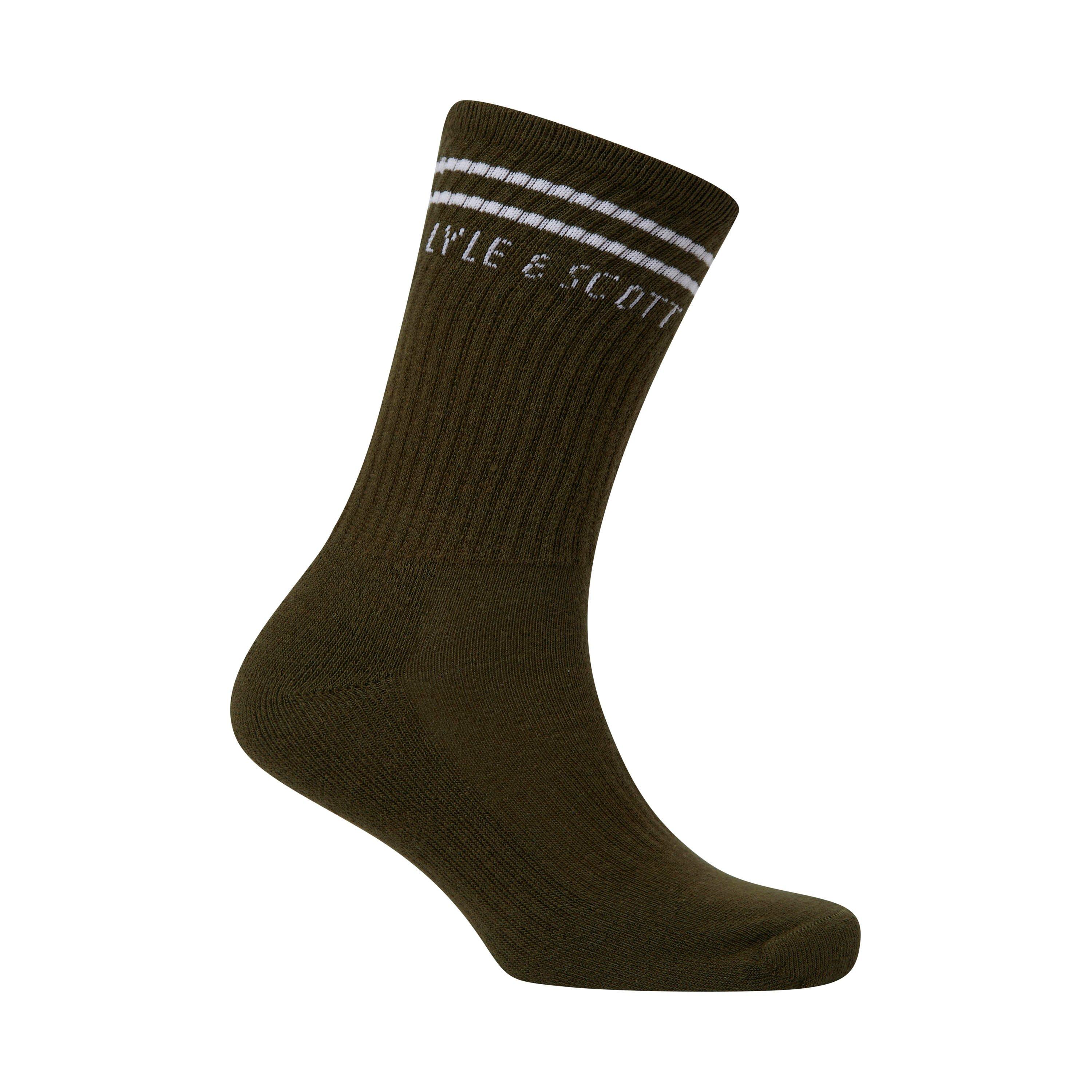 Lyle and Scott 3 Pack Socks Mens