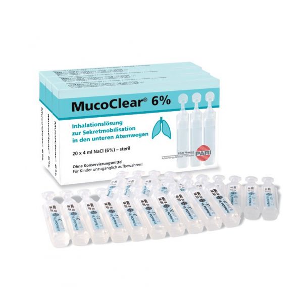 Pari Pharma Mucoclear 6% 20