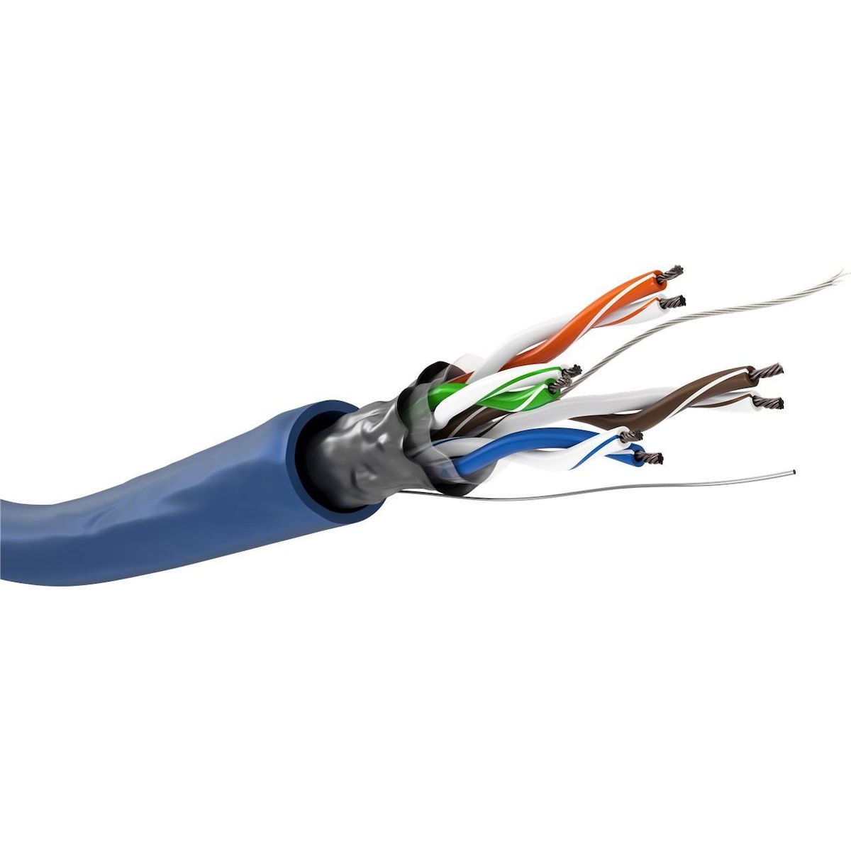 Goobay CAT 5e nettverkskabel, F/UTP, 100 m