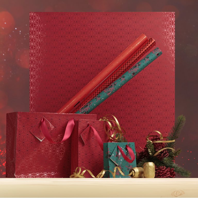 Clairefontaine Geschenkpapier Rolle Weihnachten