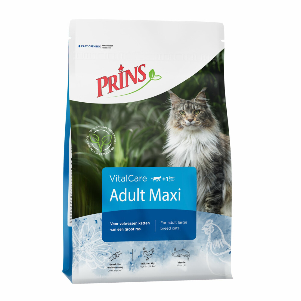 Prins VitalCare Adult Maxi Kattenvoer 10 kg