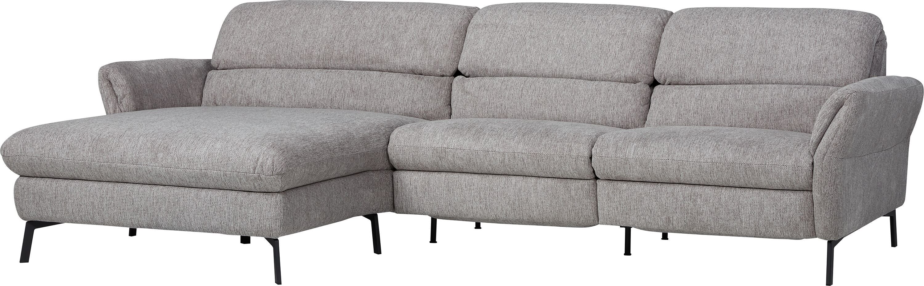 SEBO Ecksofa - Grau / B: 284.0 cm x T: 161.0 cm x H: 84.0 cm