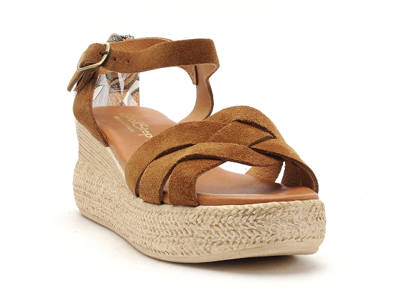 Goodstep nu pieds talons femme chantal 5170 marron