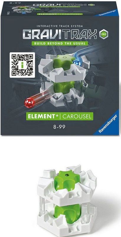 Ravensburger - GraviTrax PRO Element Carousel - Speelgoed - Kleurloos - Konstruktie