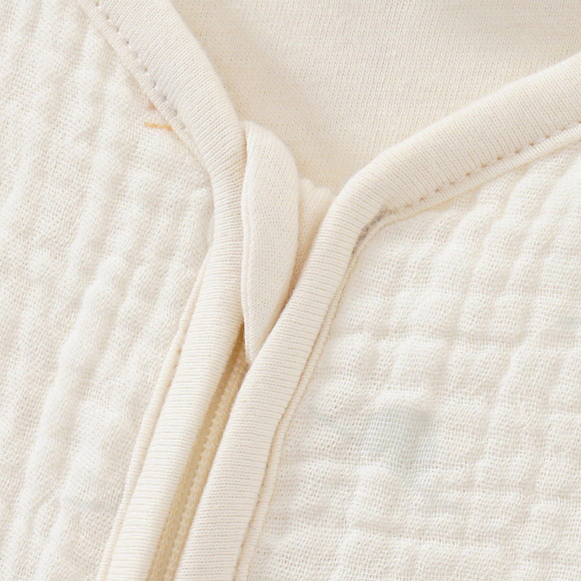 Topomini Baby Musselin-Schlafsack mit Segelbooten creme