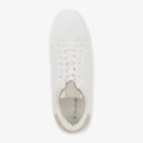 Blue Box lage heren sneakers met beige detail