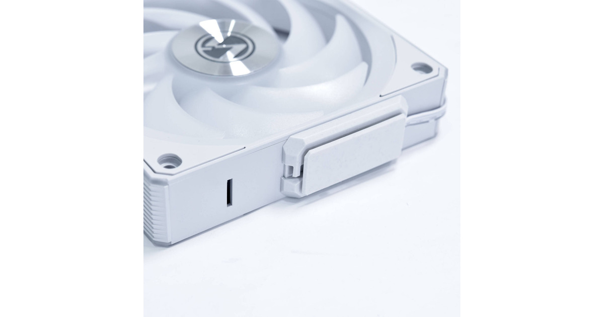 Lian LiUNI FAN CL120 Wireless RGB case fans  (Wit, 3 stuks, 120 x 120 x 28 mm, PWM)