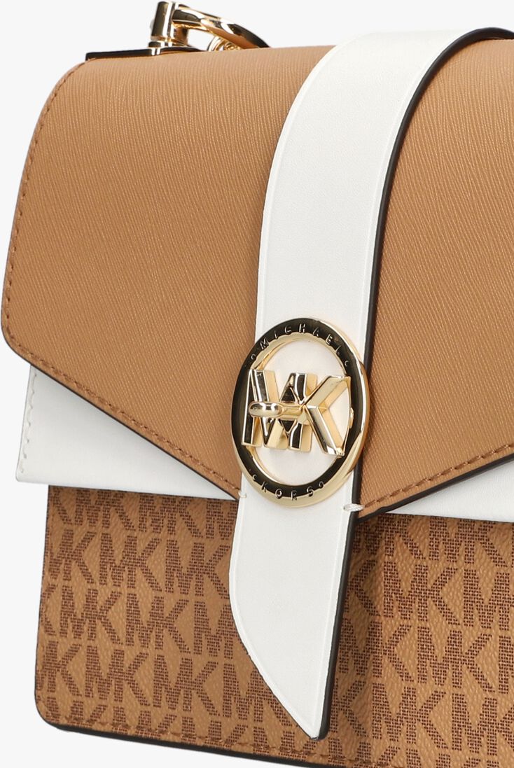 MICHAEL KORS bruine michael kors handtas sm conv xbody