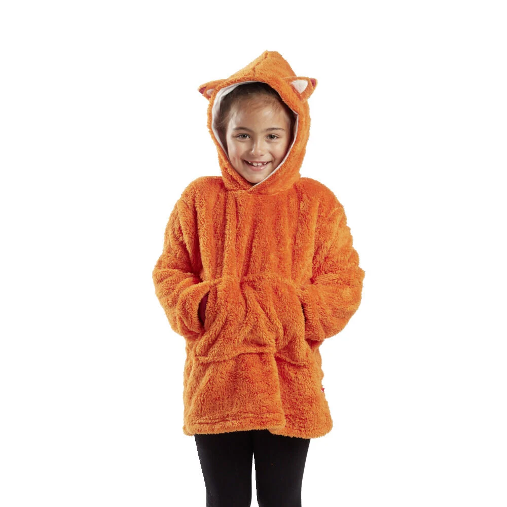 Peluche sweat à capuche 2en1 - 3 modèles