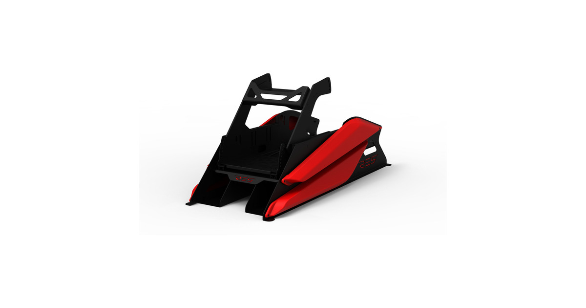 Res-TechGT Cockpit racing simulator  (Zwart/rood)