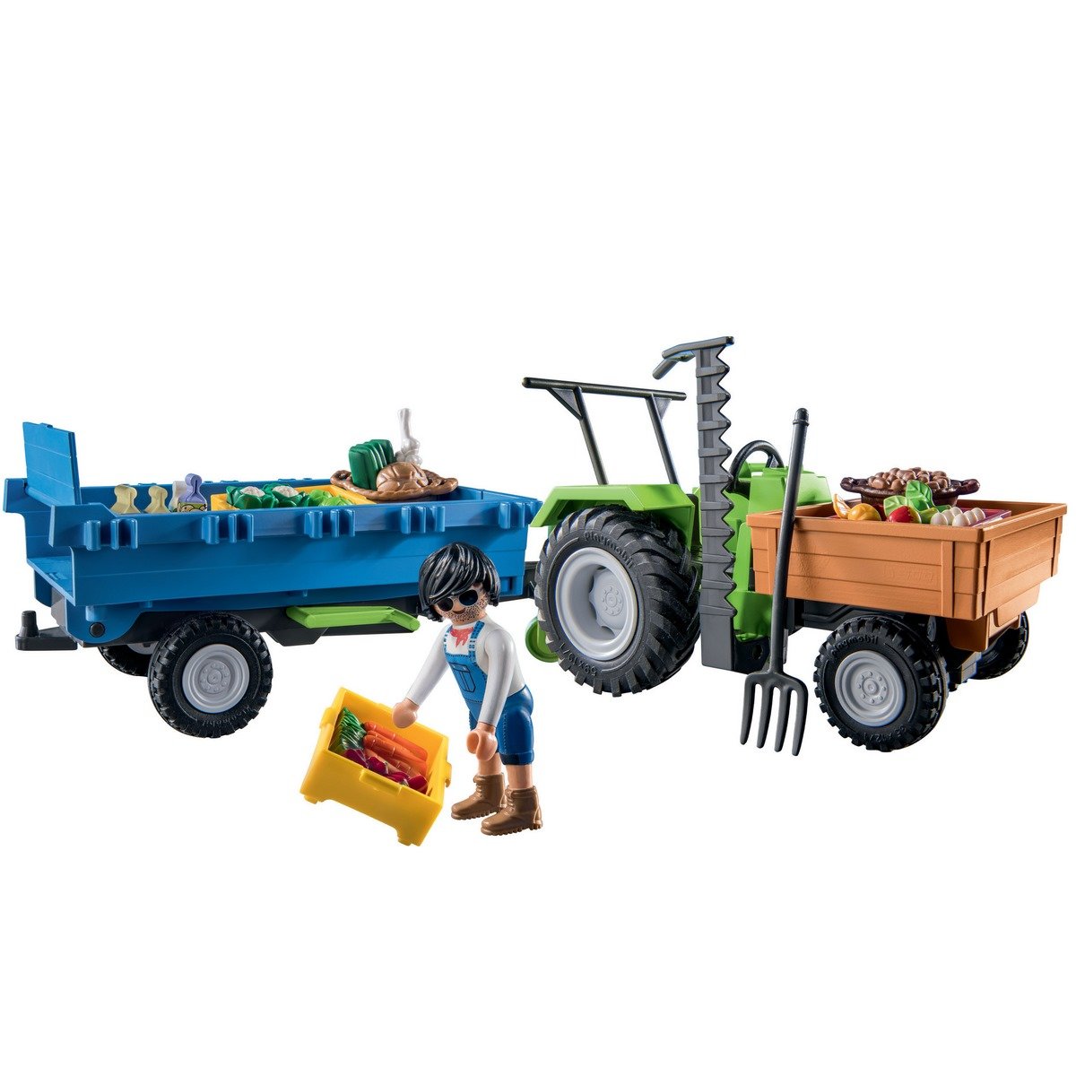Tracteur avec remorque Playmobil Country 71249