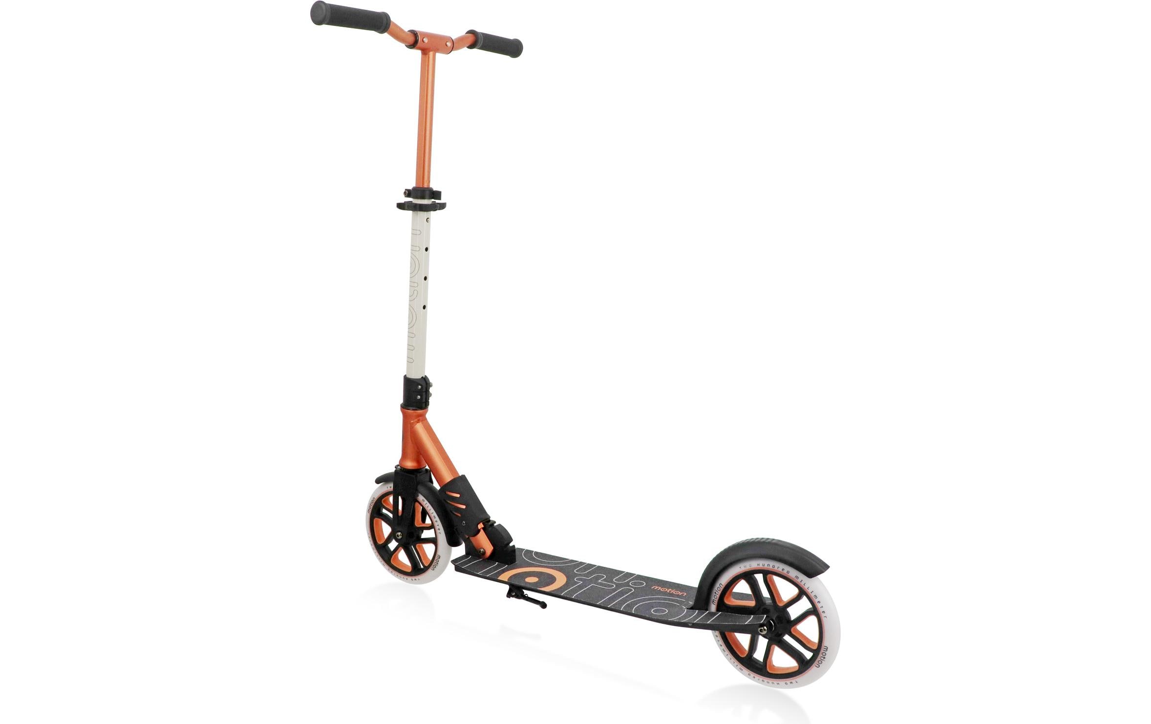 Motion Scooter Speedy 200 mm Salmon/WeissLeichter und faltbarer City-Scooter für eine schnelle und angenehme Fahrt