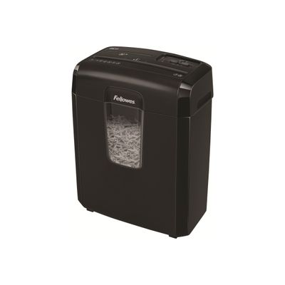 Fellowes Powershred 8Cd - destructeur de documents coupe croisée - 8 feuilles - Corbeille 14 litres