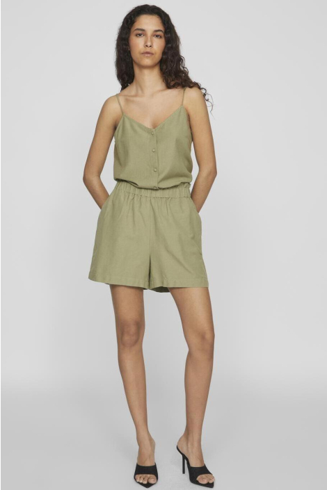 Vila groene dames korte broek