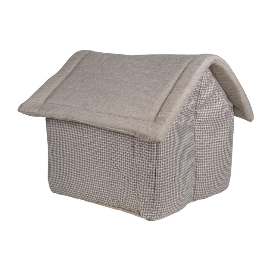 CASA PARA ANIMAIS DE ESTIMAÇÃO MARA MODELO 47 X 39 X 42 CM