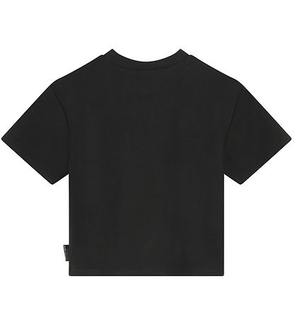 Little Marc Jacobs T-shirt - Sort/Guld m. Taske