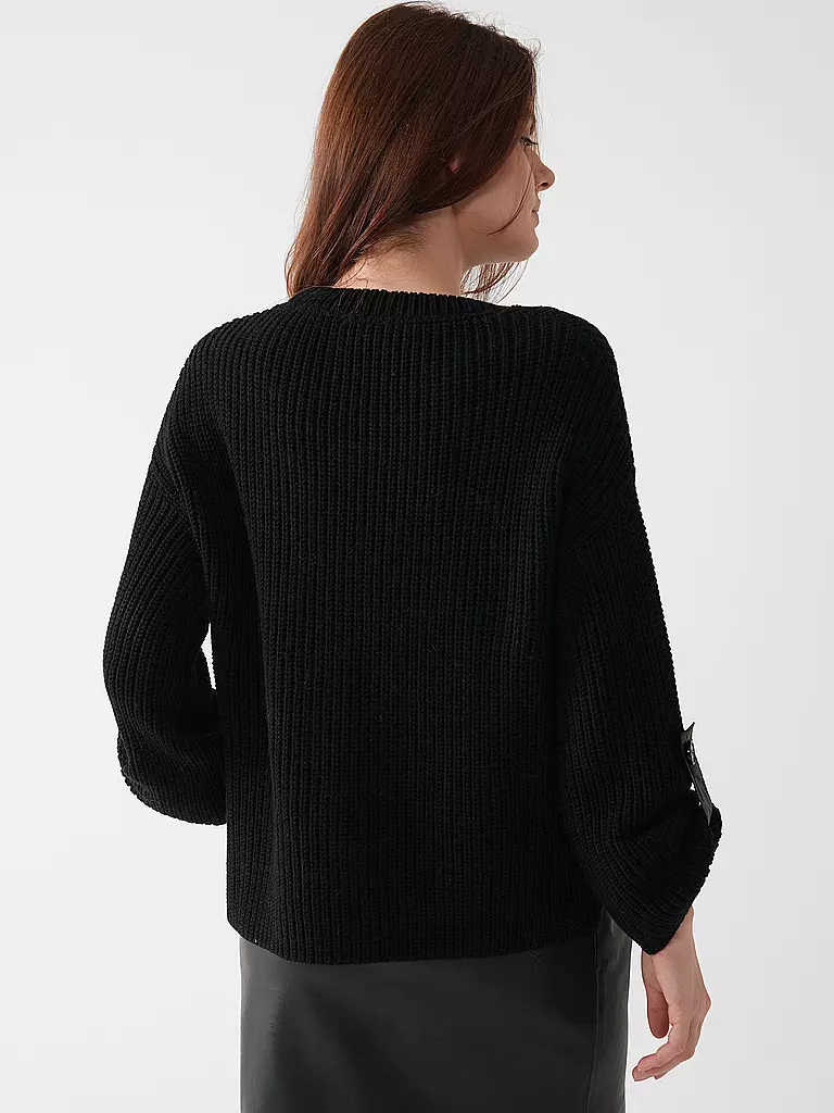 MARC CAIN Pullover schwarz
