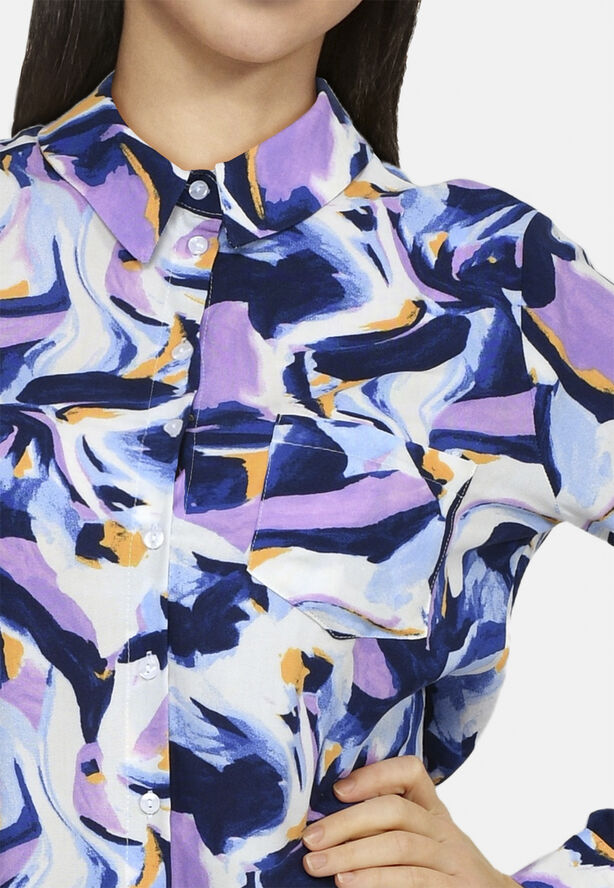SisterS Point MAIDA-SH3 Graphic blue/purple