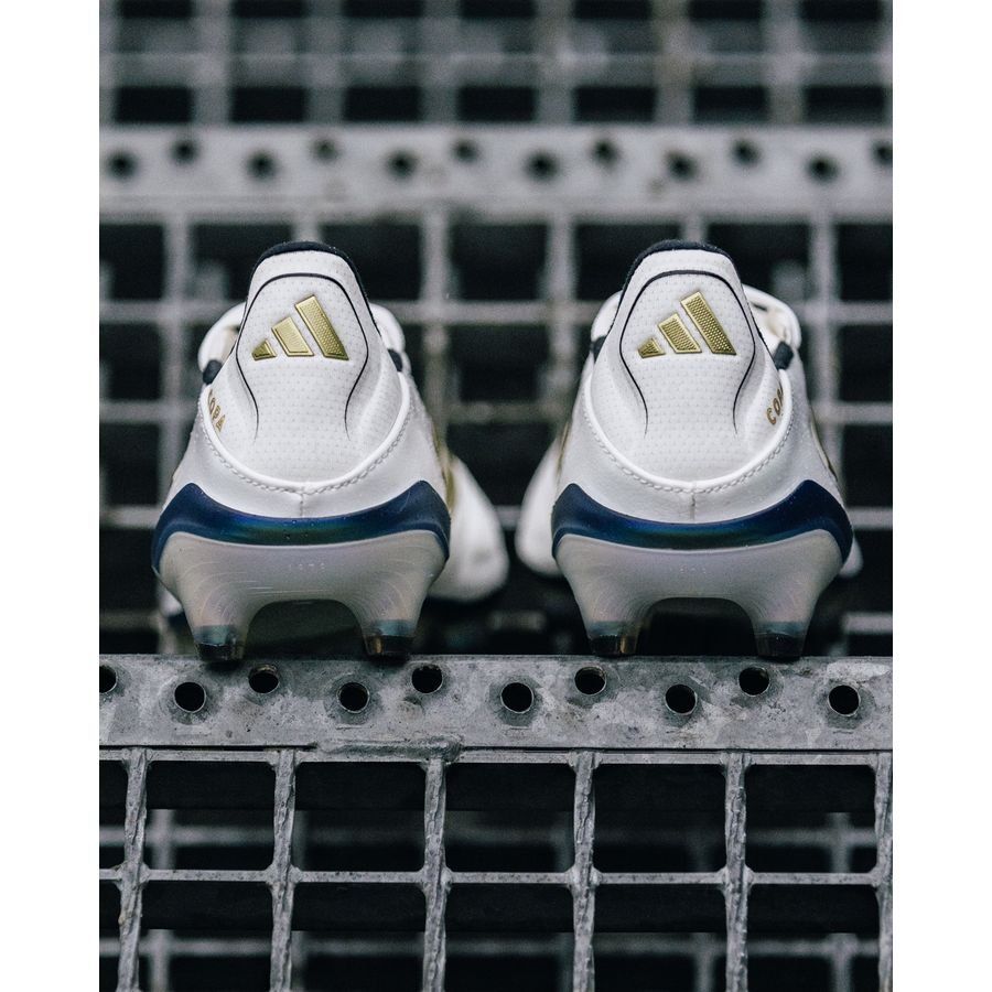 adidas Copa Pure III Elite FG Luxe Control Teaser - Blanc/Matte Gold/Noir ÉDITION LIMITÉE