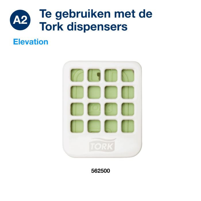 Tork 236015 A2 80st Floral Air Freshener Tabs Navulling 4x20st geurschijfjes (236015)