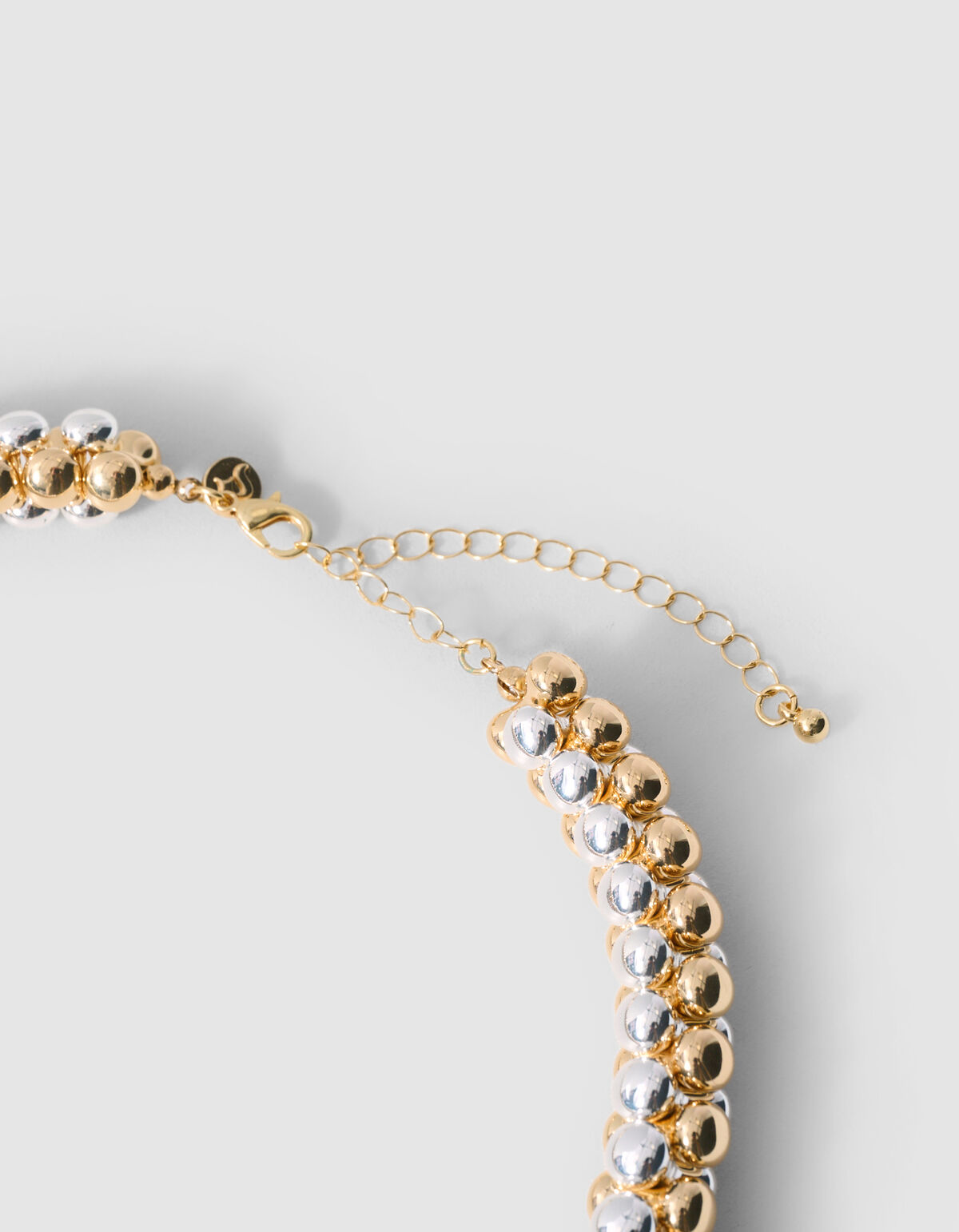 Bubble Ketting Goud/Zilver