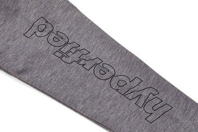 Hyperfied Jersey Logo Tights, Grey Melange