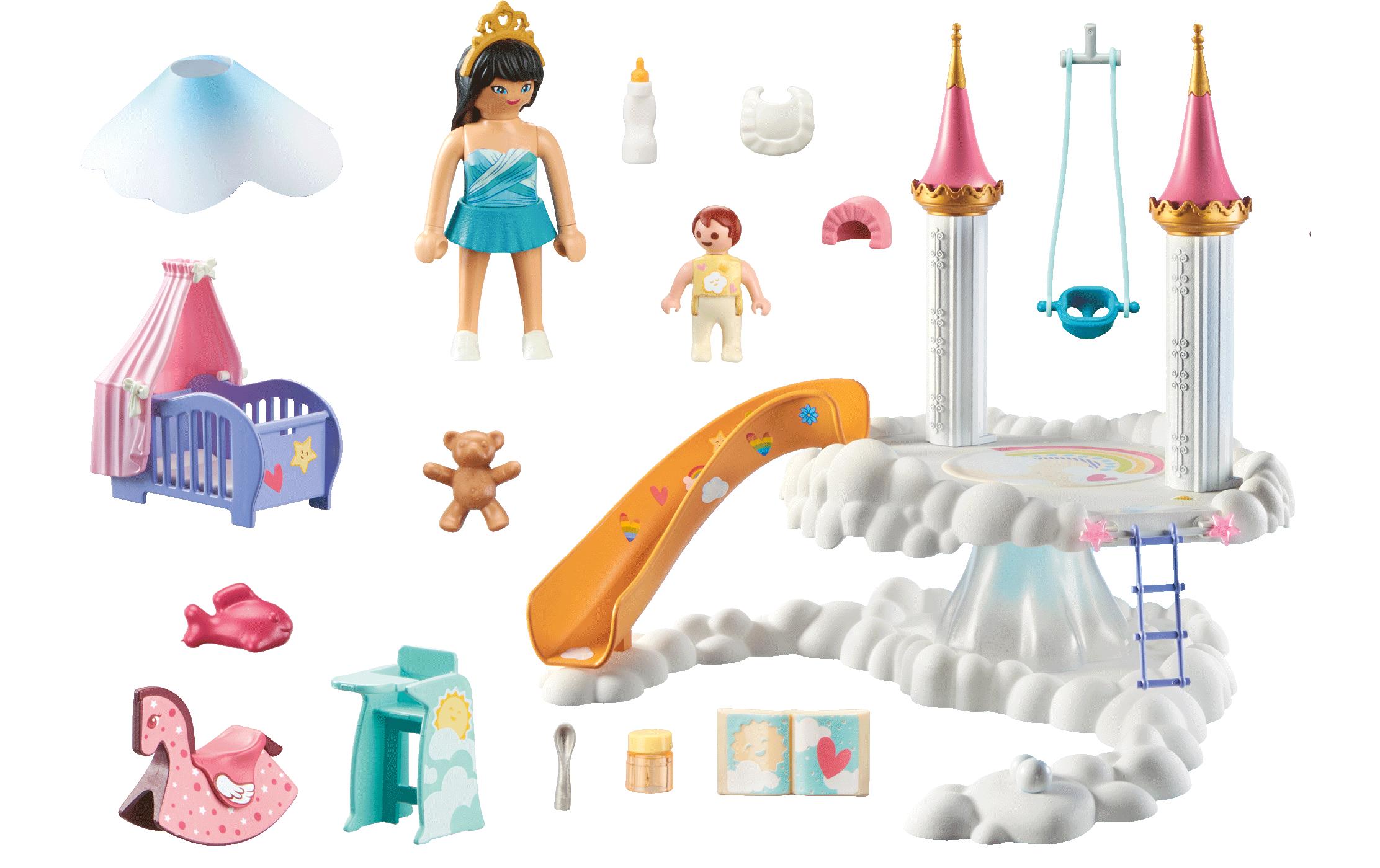 Princess Magic Himmlische Babywolke 71360Liebevoll gestaltetes Prinzessinnen-Spielset