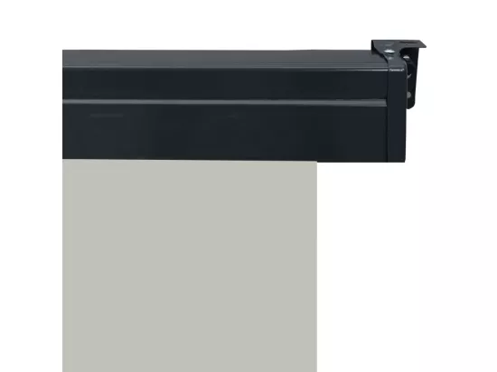 Auvent latéral de balcon 125x250 cm Gris