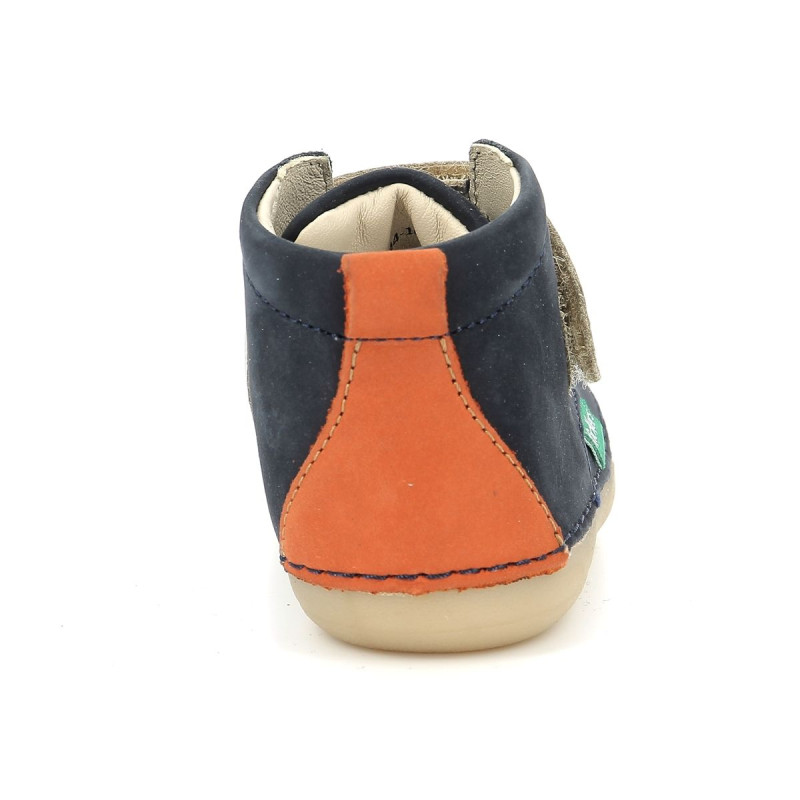 Kickers Kickers Sabio Marine Beige Orange