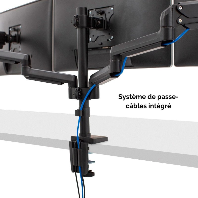Bras support-écran triple Platinum Series Fellowes