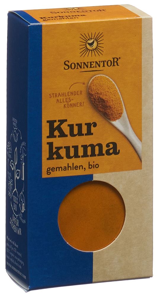 SONNENTOR Kurkuma<br>40 g, gemahlen BIO