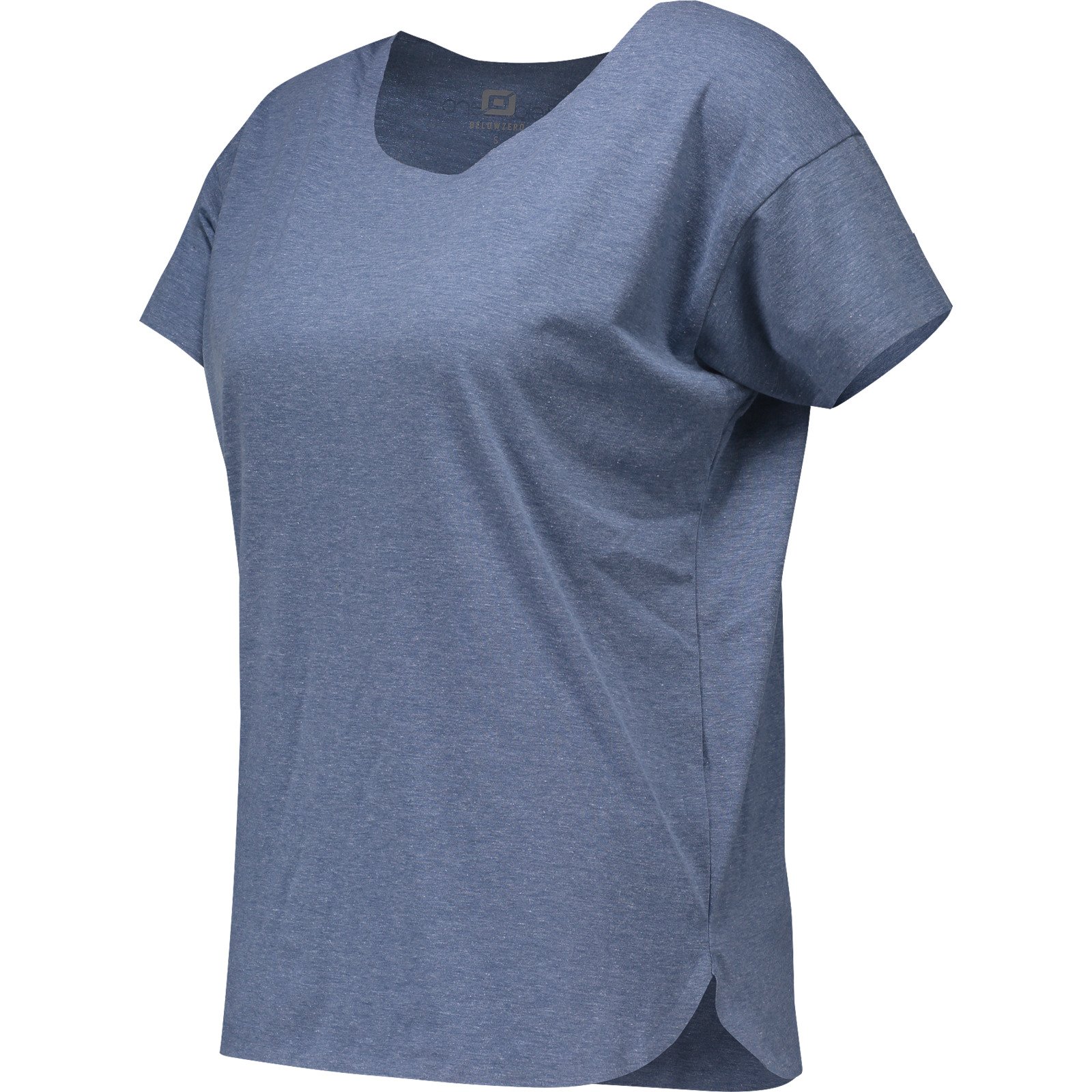 Belowzero Damen-Fitness-T-Shirt Tape S, blau