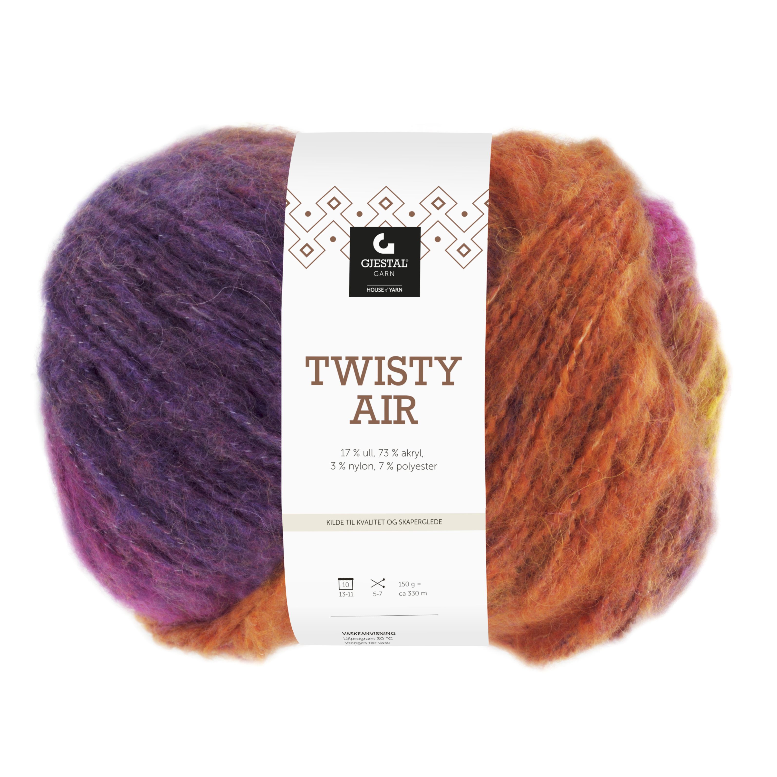 Twisty Air 150gr garnnøste