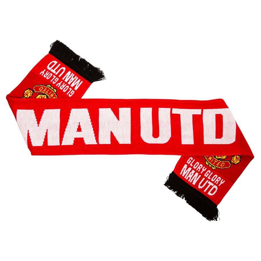 Manchester United Écharpe Glory Glory - Rouge/Noir
