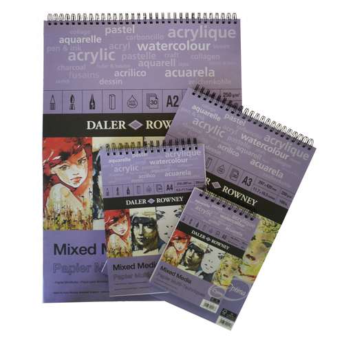 DALER-ROWNEY Optima Mixed Media Spiralblock