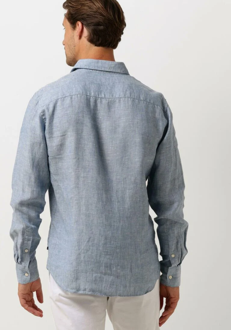 MATINIQUE blauwe matinique casual overhemd mamarc short