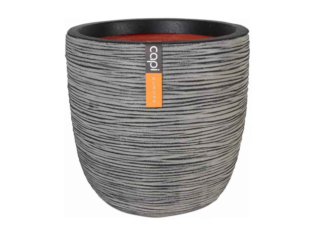 Jardinière Rib 43 x 41 cm Anthracite KOFZ933