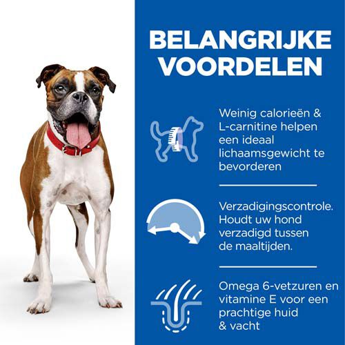 Hill's Science Plan Adult Light - Hondenvoer - 12 Kilogram - kip
