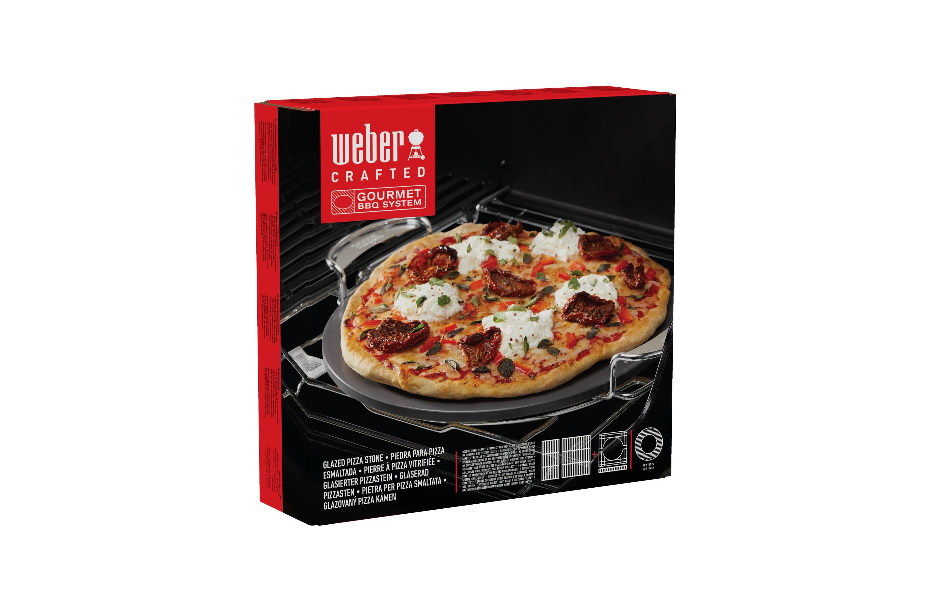 Pizzastein mit Gestell, rundMit Gestell GBS