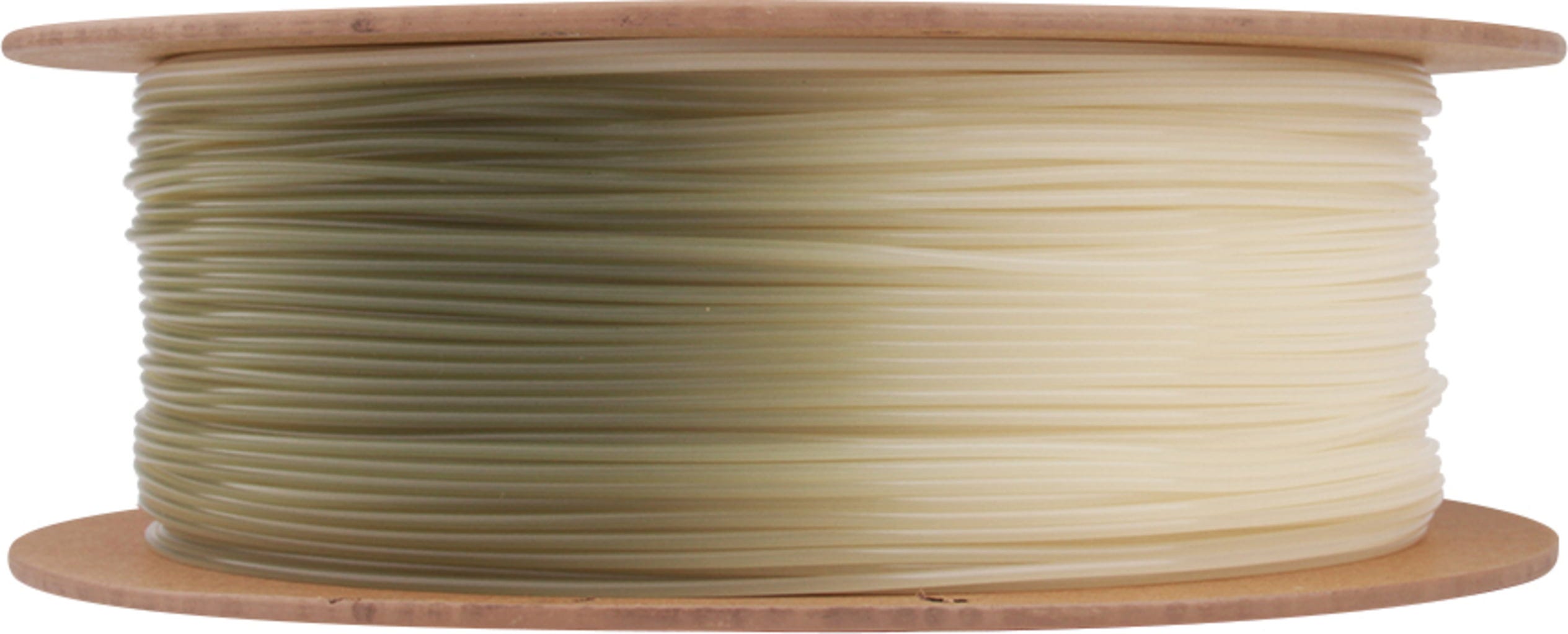 eSUN  PLA-UV Color Change Green, 1,75 mm / 1000 g    Zweifarbiges PLA mit Farbwechsel durch UV-Licht in Green