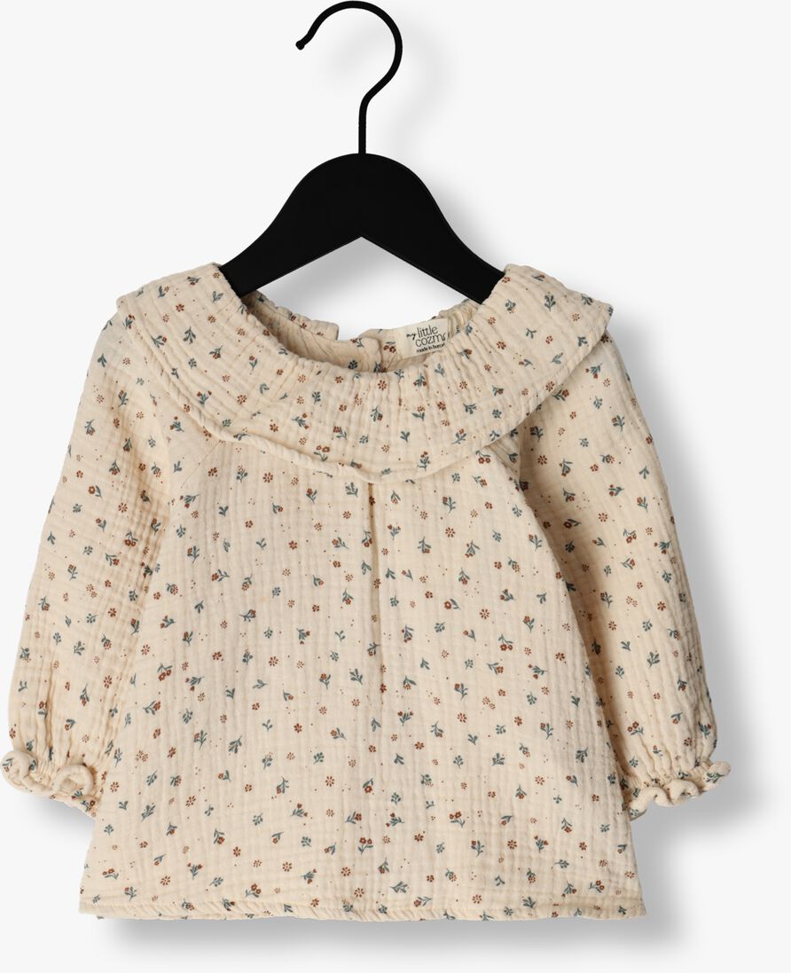 MY LITTLE COZMO beige my little cozmo blouse marine257