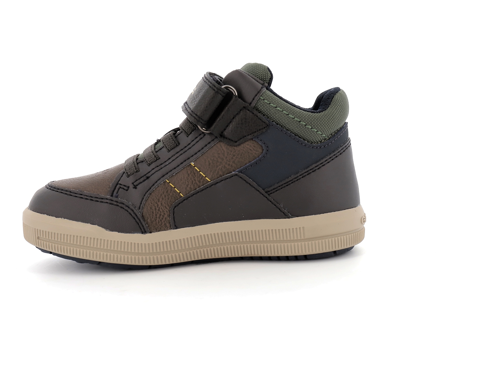Geox-J ARZACH BOY-J044AA Matières combinées Cafe